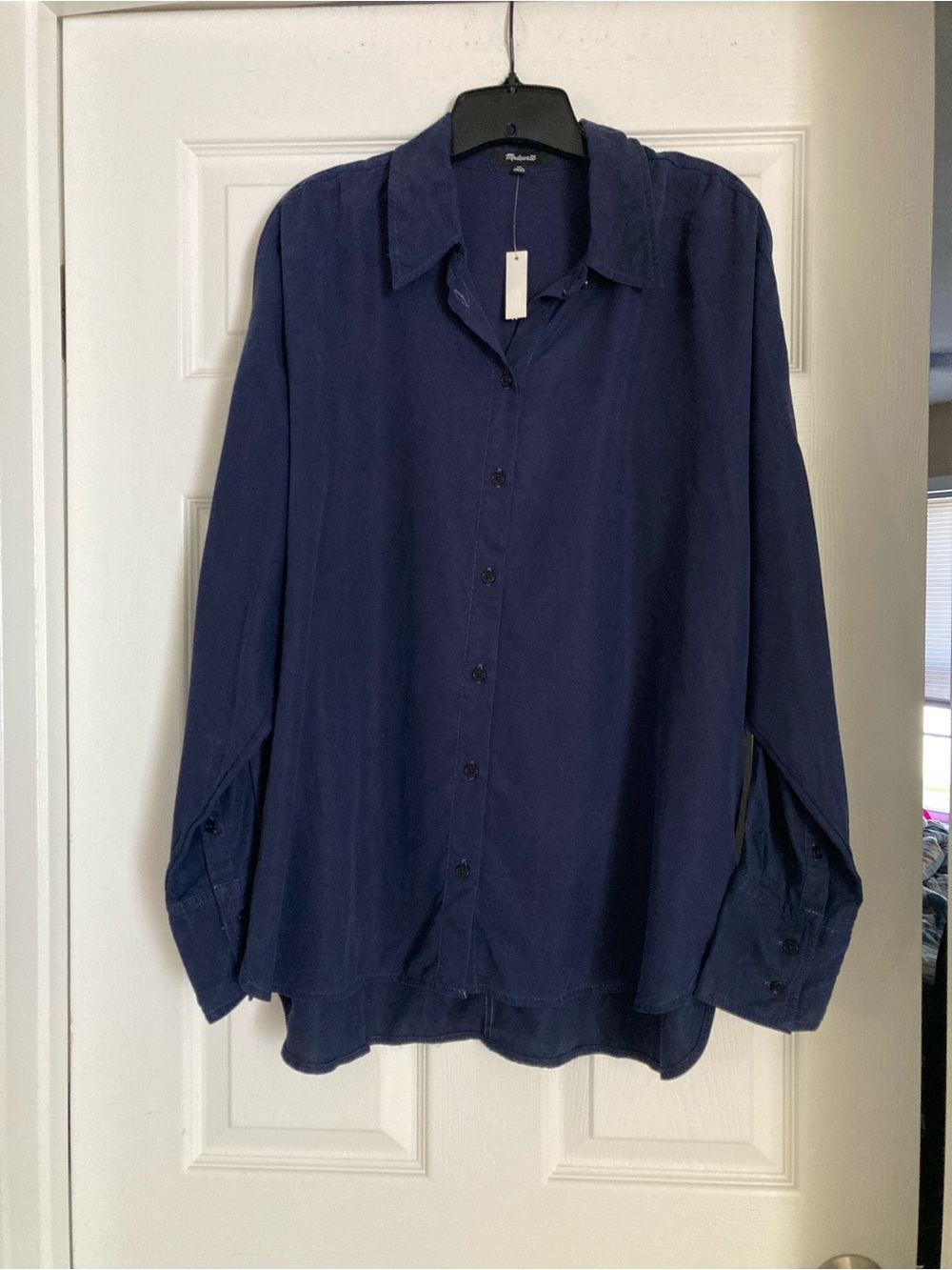 Madewell relaxed dolman button up shirt